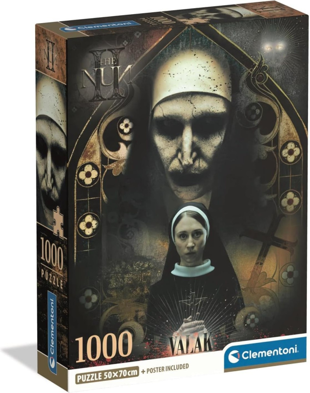 Puzzle CLEMENTONI Horror Collection: The Nun 1000 dílků