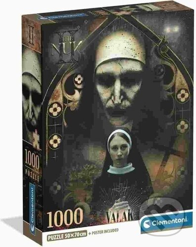 Puzzle CLEMENTONI Horror Collection: The Nun 1000 dílků