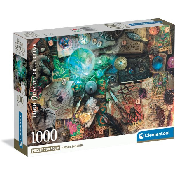 Puzzle CLEMENTONI Maleficium – okultní artefakty 1000 dílků