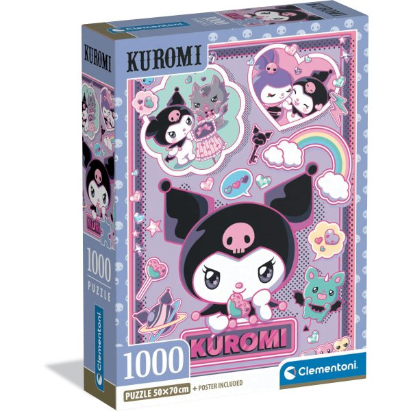 Puzzle CLEMENTONI Kuromi 1000 dílků