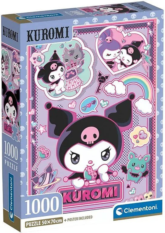 Puzzle CLEMENTONI Kuromi 1000 dílků