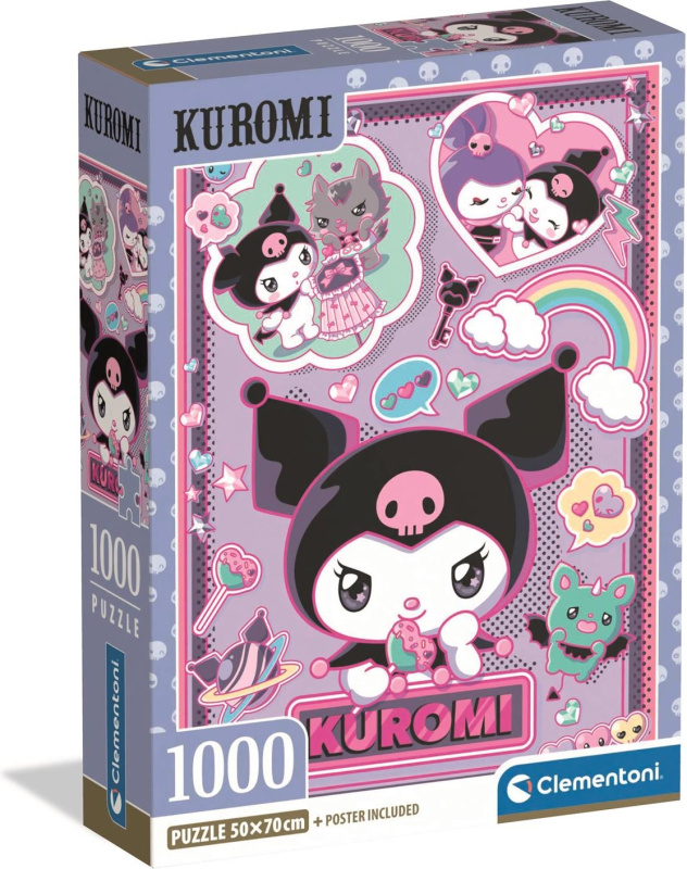 Puzzle CLEMENTONI Kuromi 1000 dílků