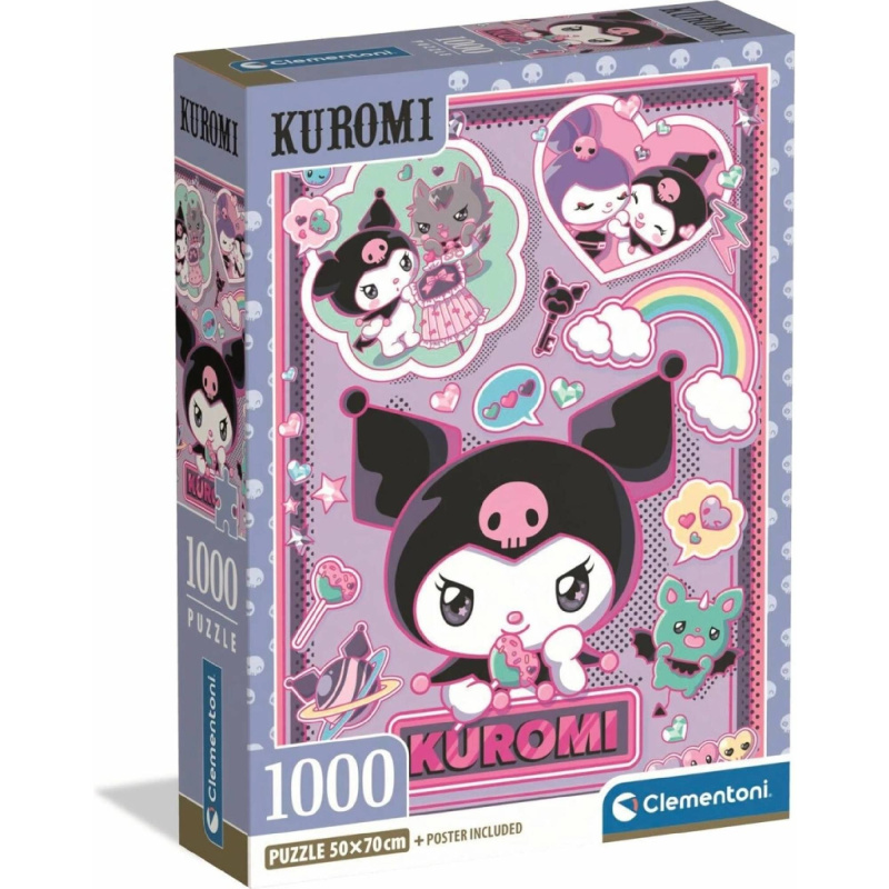 Puzzle CLEMENTONI Kuromi 1000 dílků
