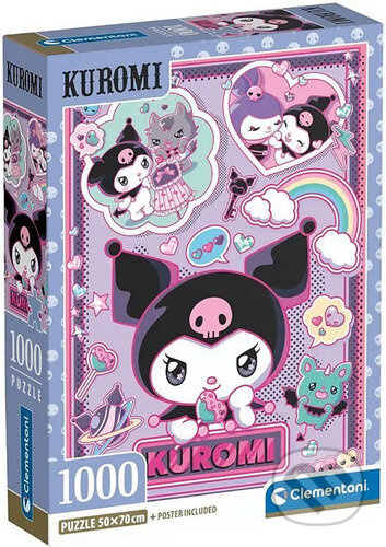 Puzzle CLEMENTONI Kuromi 1000 dílků