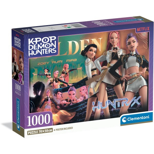 Puzzle 1000 ks KPOP Demon Hunters -3- Compact