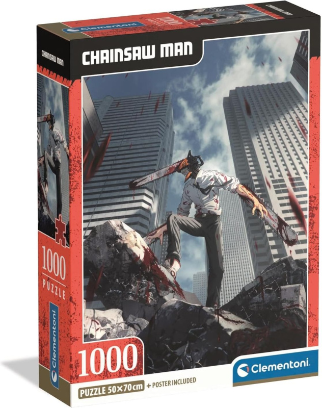 Puzzle CLEMENTONI Chainsaw Man 1000 dílků
