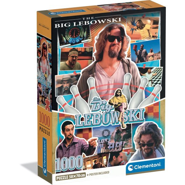Clementoni puzzle Kultovní filmy: The Big Lebowski 1000 dílků