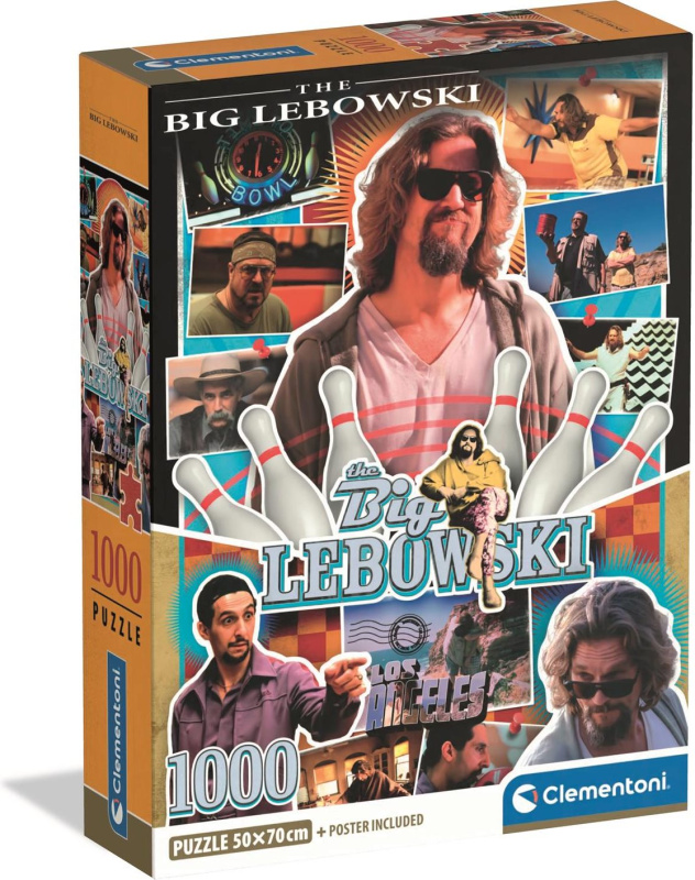 Clementoni puzzle Kultovní filmy: The Big Lebowski 1000 dílků
