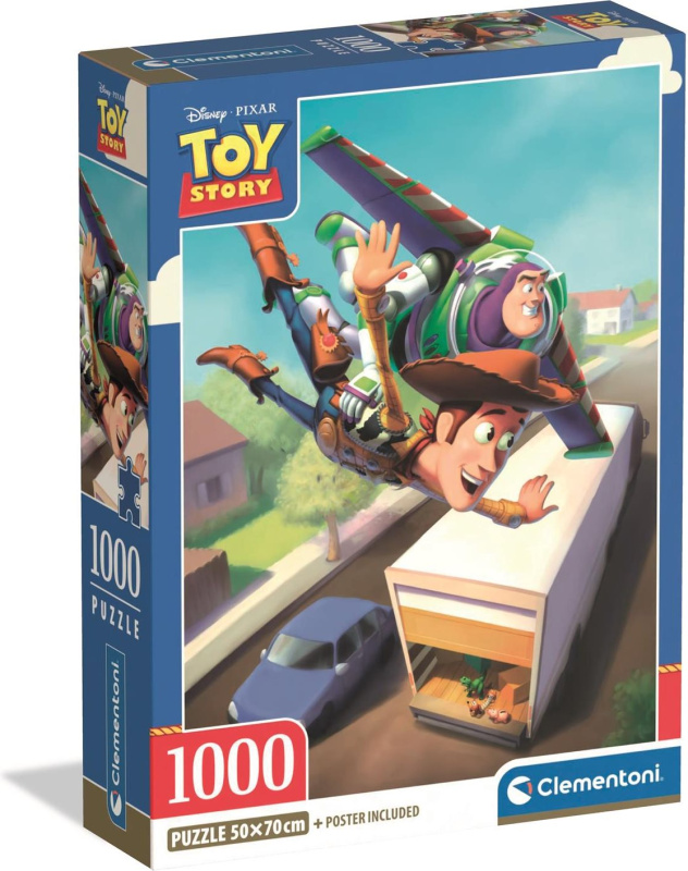 Puzzle CLEMENTONI Příběh hraček – 1000 dílků