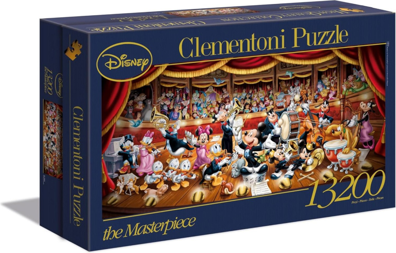 CLEMENTONI Puzzle Disney orchestr 13200 dílků