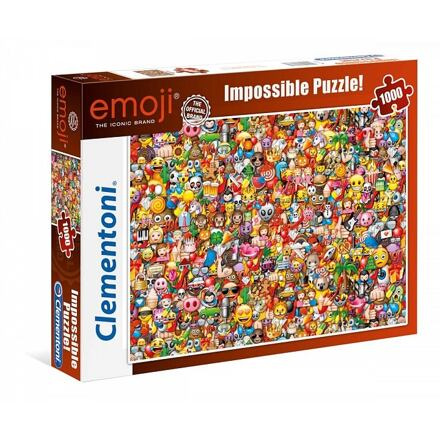 Clementoni Puzzle 1000 dílků Impossible - Emoji