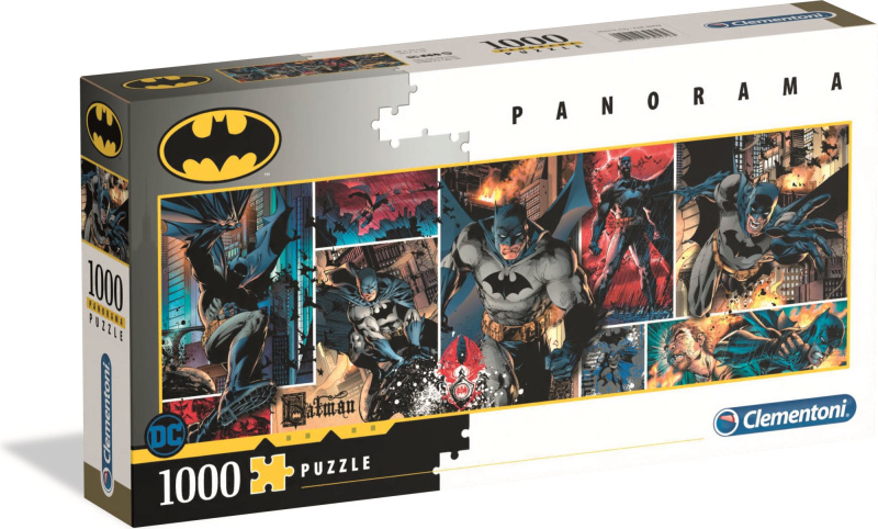 Clementoni panoramatické puzzle Batman 1000 dílků