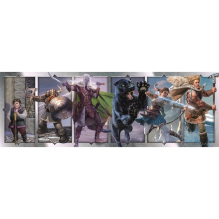 Panoramatické puzzle CLEMENTONI DUNGEONS & DRAGONS 1000 dílků