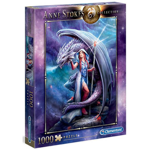 Clementoni 39525 Anne Stokes Magický drak 1000 dílků