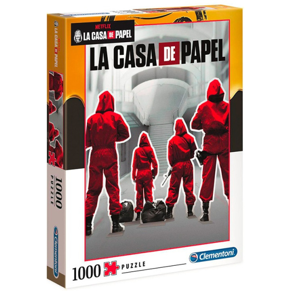 Clementoni - Puzzle 1000 Netflix: Papírový dům