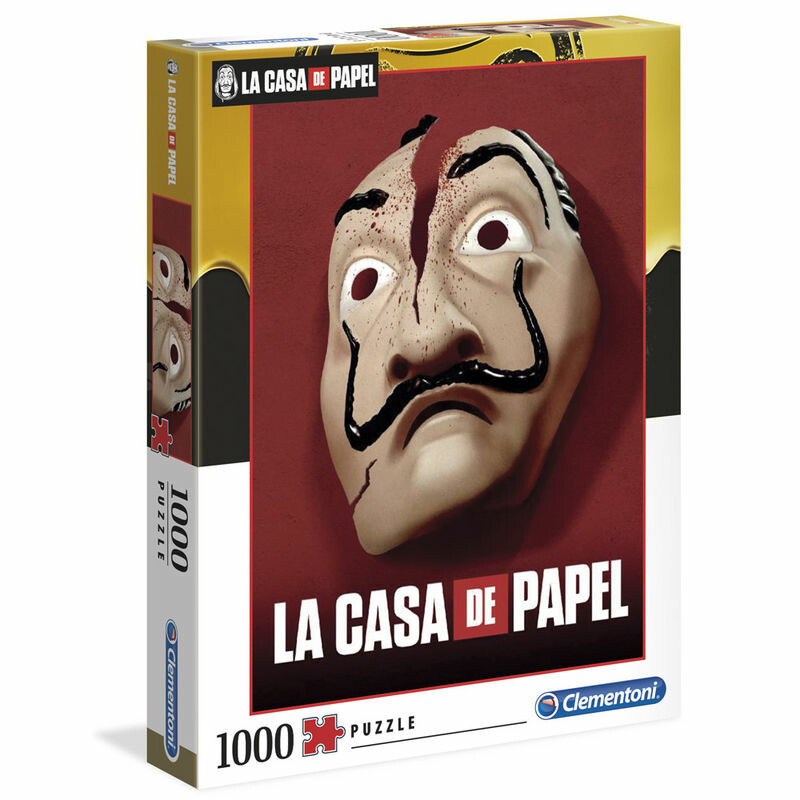 Clementoni Money Heist Mask 1000 dílků
