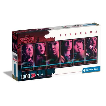 Clementoni Stranger Things 1000 panorama 1000 dílků