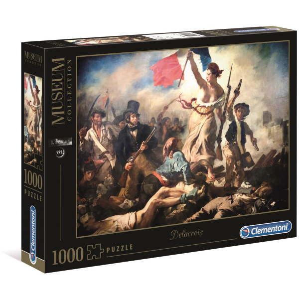 Delacroix, Liberty leading the People - puzzle z kategorie Umělecké