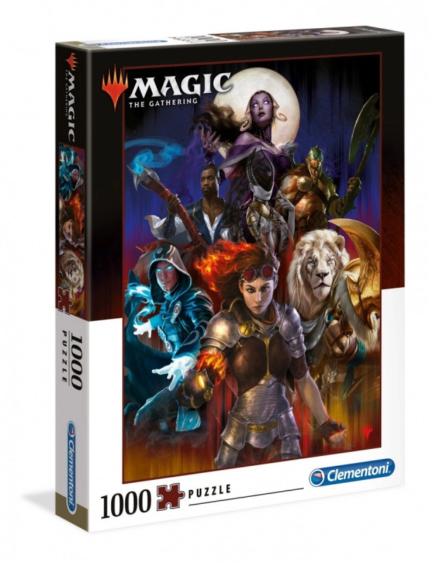 Puzzle 1000 dílků CLEMENTONI MAGIC: THE GATHERING – Družina