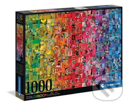 CLEMENTONI ColorBoom: Koláž 1000 dílků