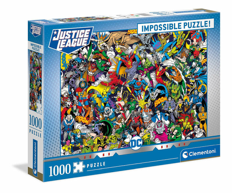 Clementoni 39599 Impossible DC Comiks 1000 dílků