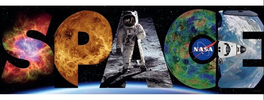 CLEMENTONI Panoramatické Space: NASA 1000 dílků