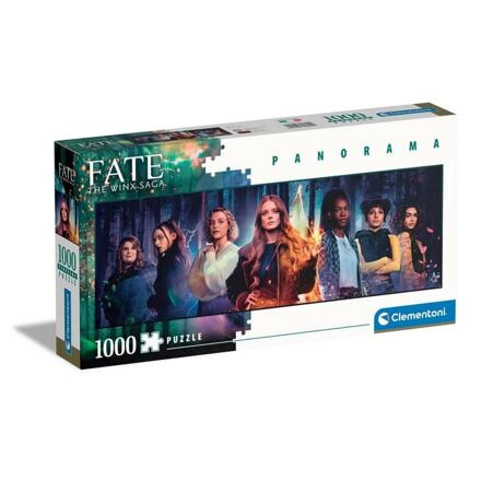CLEMENTONI Panoramatické Winx saga: Osud Fate 1000 dílků