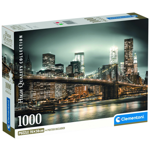 Puzzle 1000 dílků Compact New York Skyline