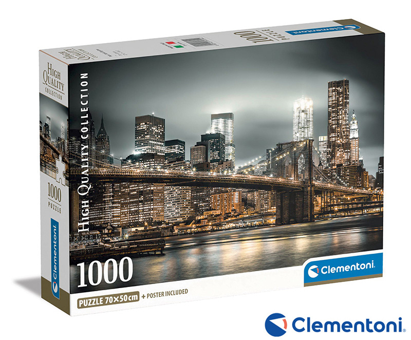 Puzzle 1000 dílků Compact New York Skyline