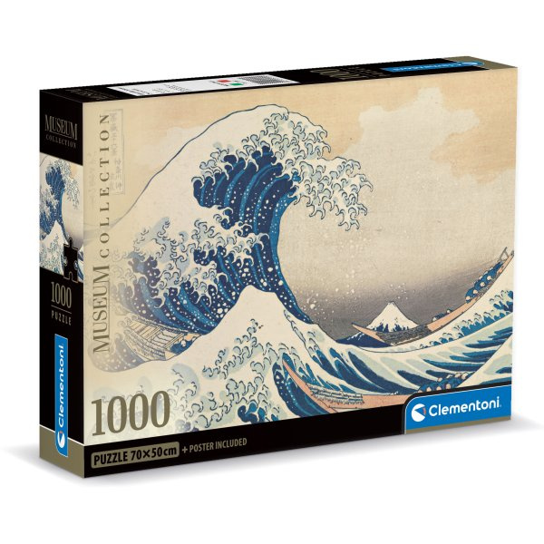Puzzle 1000 prvků Hokusai: La Grande Onda
