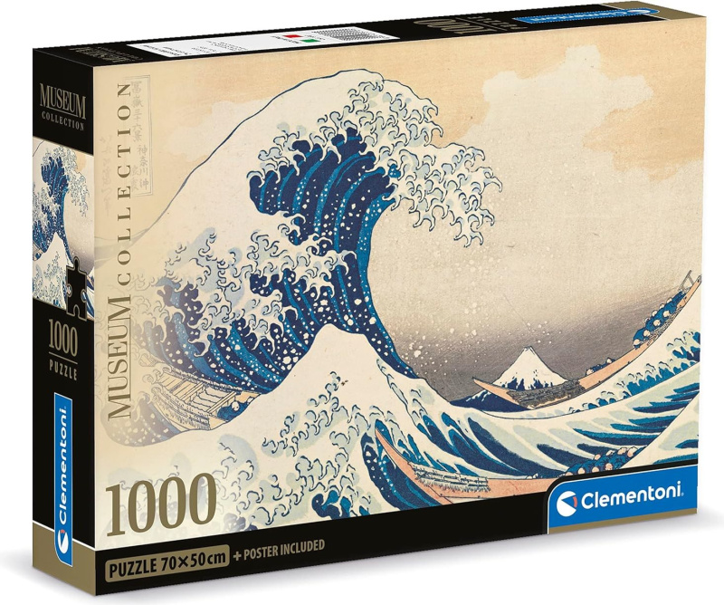 Puzzle 1000 prvků Hokusai: La Grande Onda