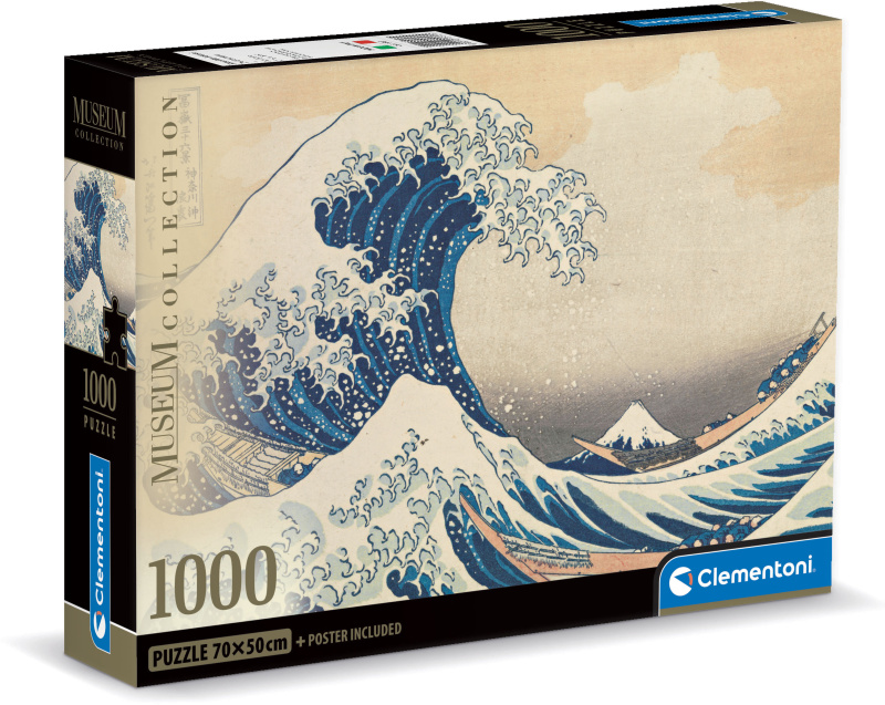 Puzzle 1000 prvků Hokusai: La Grande Onda