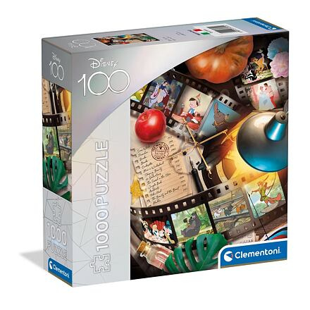 CLEMENTONI Disney 100 let: Filmová klasika 1000 dílků