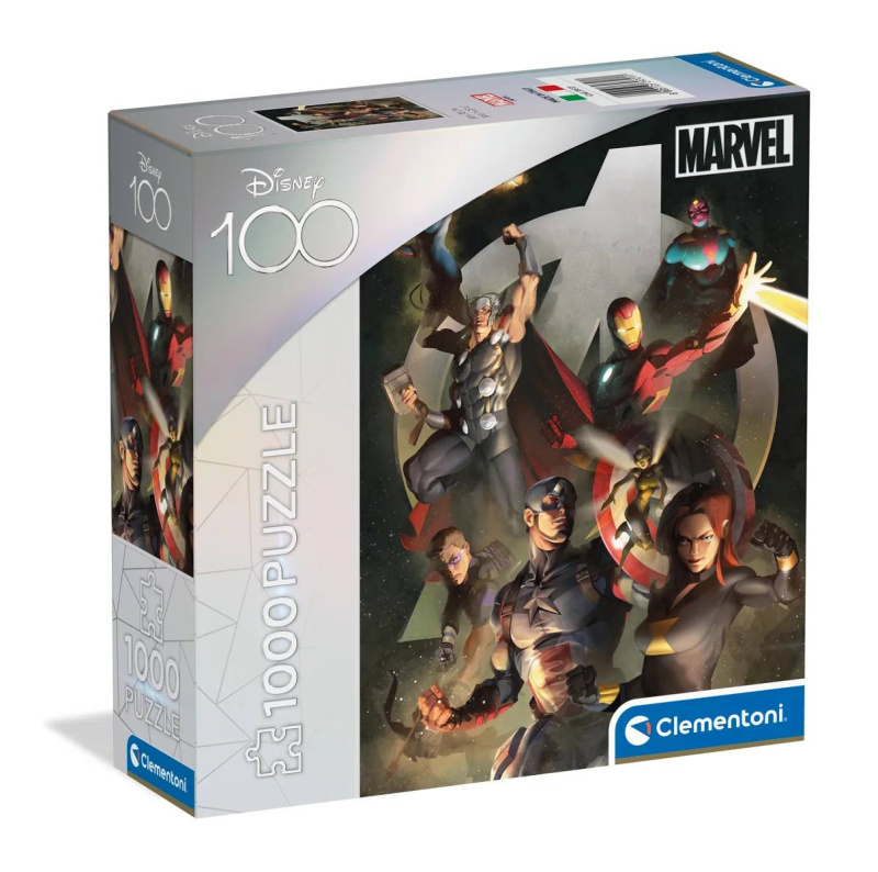 Puzzle 1000 prvků Disney 100 Avengers