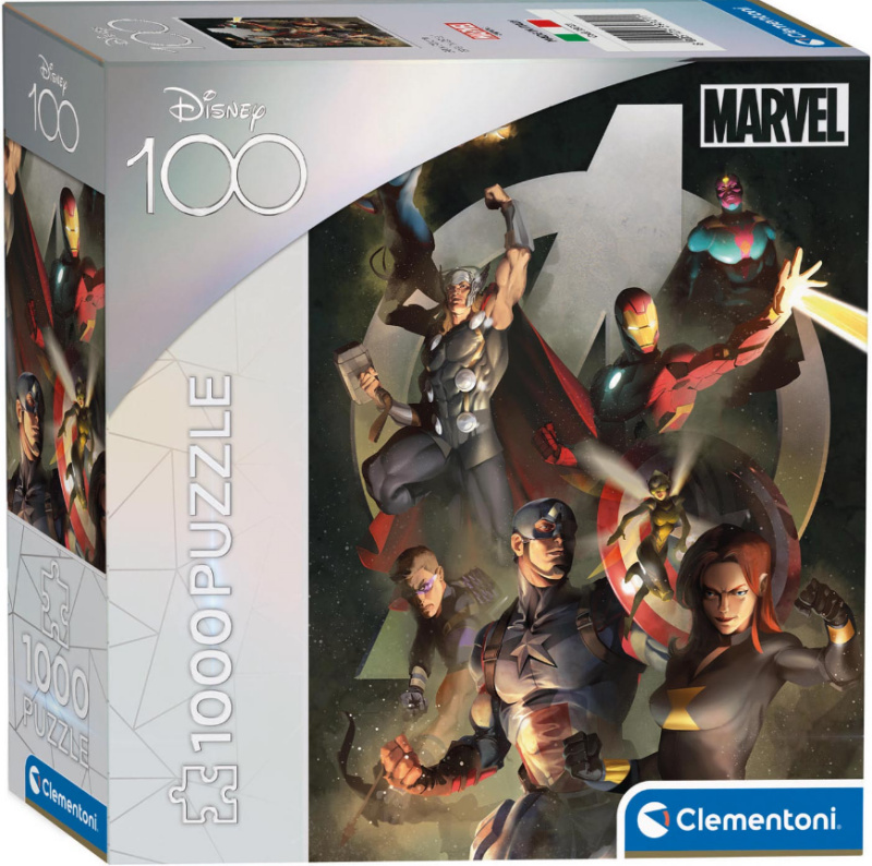 Puzzle 1000 prvků Disney 100 Avengers