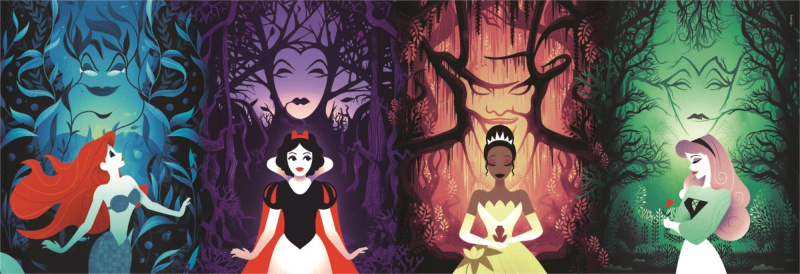 Clementoni Disney princezny 1000 dílků