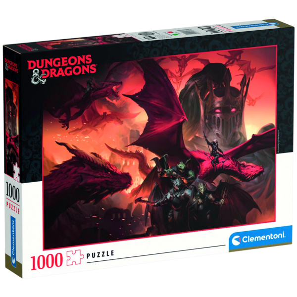 CLEMENTONI Dungeons & Dragons 1000 dílků
