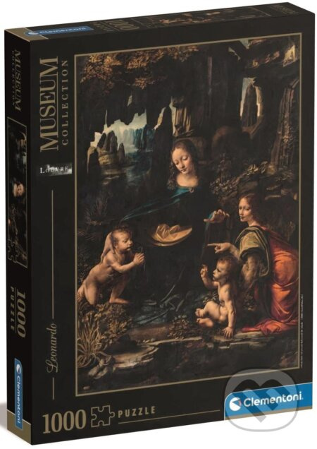 Puzzle Leonardo da Vinci: Madona ve skalách - puzzle z kategorie Umělecké