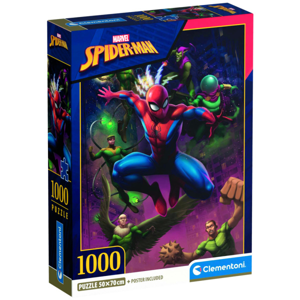 Puzzle 1000 prvků Comapact Spiderman