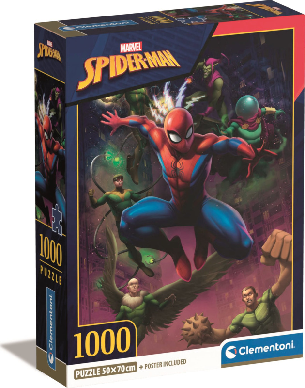 Puzzle 1000 prvků Comapact Spiderman