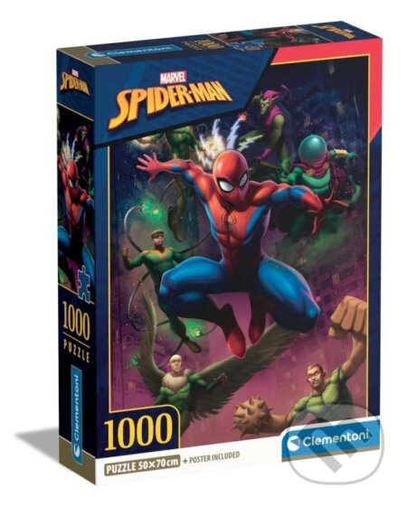 Puzzle 1000 prvků Comapact Spiderman
