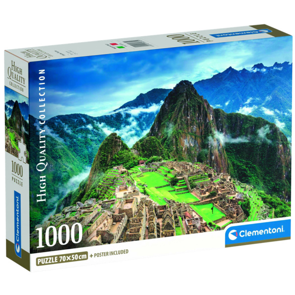 Clementoni - Puzzle 1000 Machu Picchu