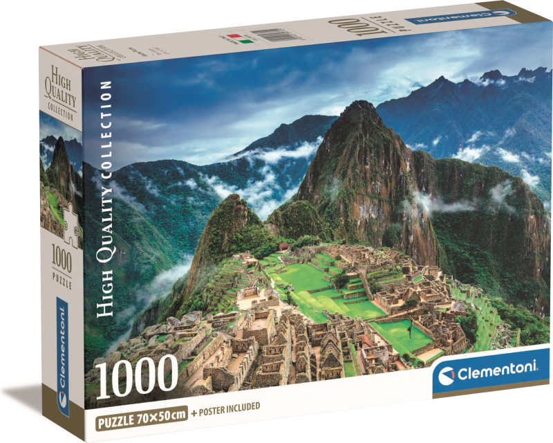 Clementoni - Puzzle 1000 Machu Picchu