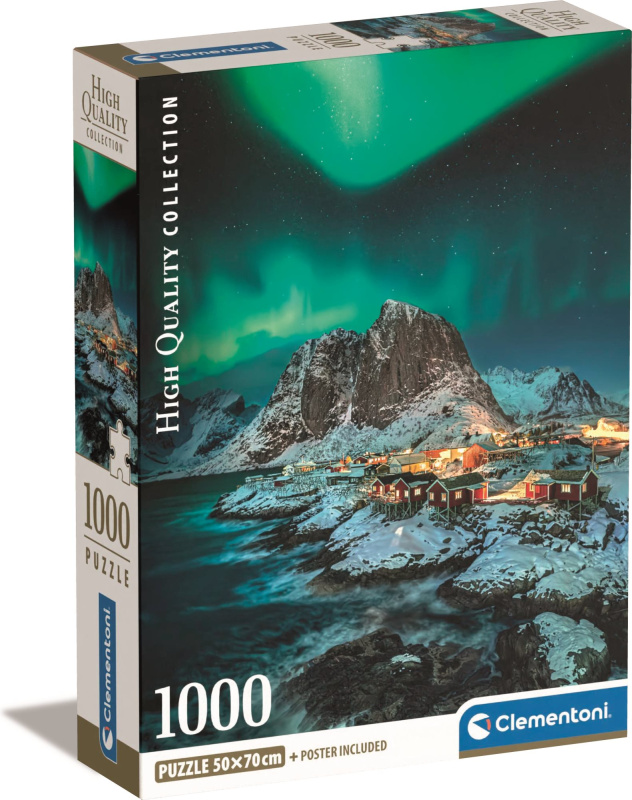 Puzzle 1000 ks Compact Lofotské ostrovy