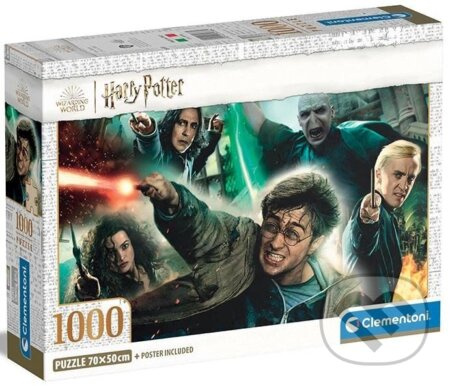 Puzzle 1000 dílků Kompaktní Harry Potter