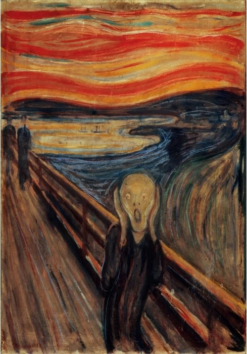 Clementoni Kompaktní muzeum L'urlo Di Munch 1000 dílků