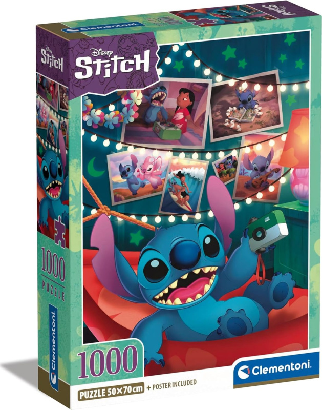 Clementoni - Puzzle 1000 Disney Stich