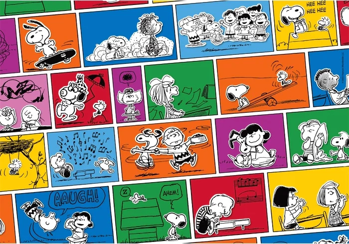 CLEMENTONI Puzzle Peanuts 1000 dílků