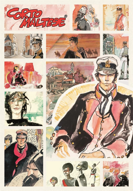 CLEMENTONI Corto Maltese Daleká cesta 1000 dílků