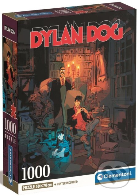 CLEMENTONI Puzzle Dylan Dog 1. motiv 1000 dílků